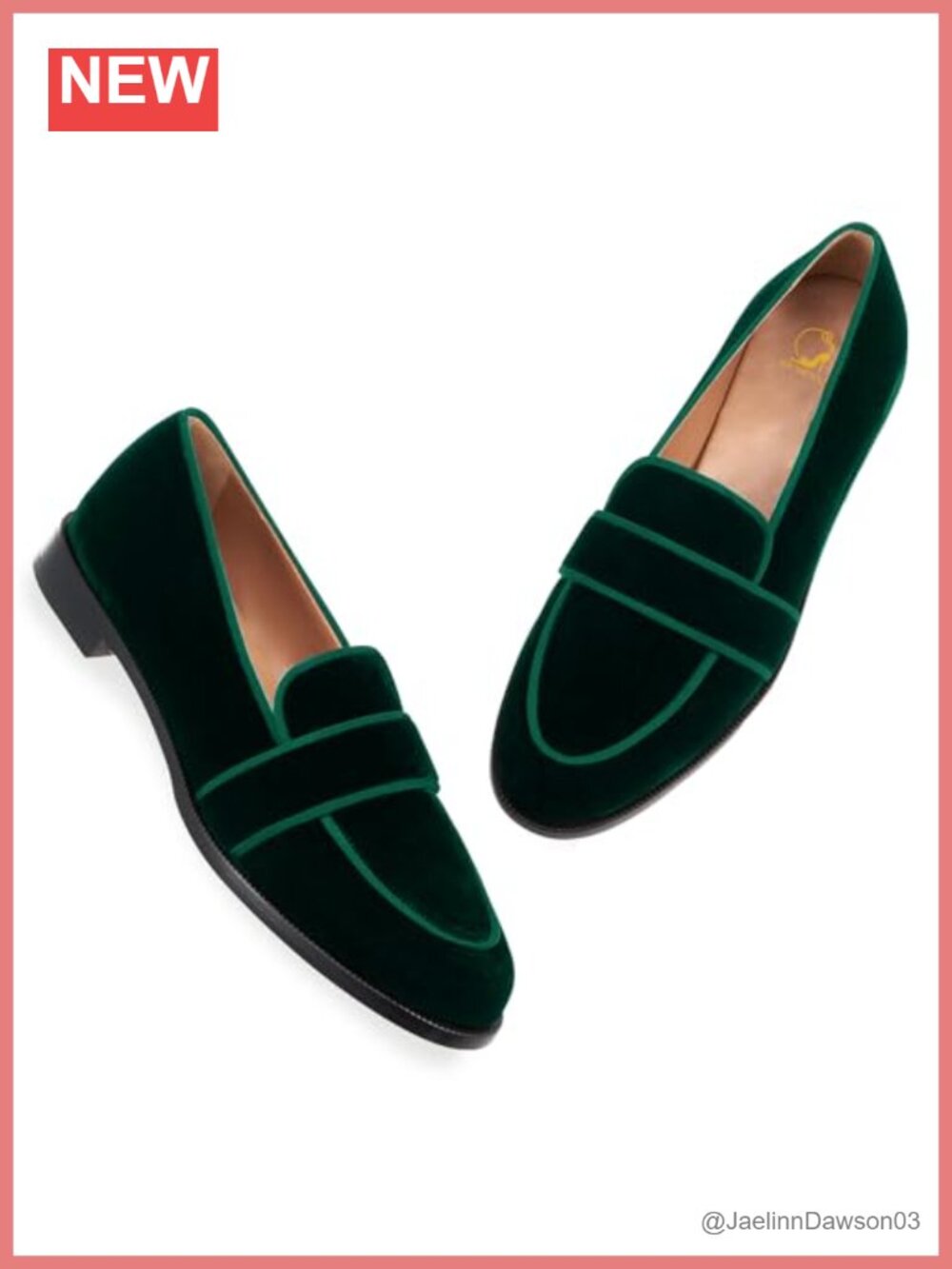 Women Velvet Slip On Loafer Flats Round Toe 1 Inch Heel Penny Loafers